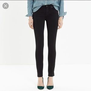Madewell sateen skinny skinny jeans